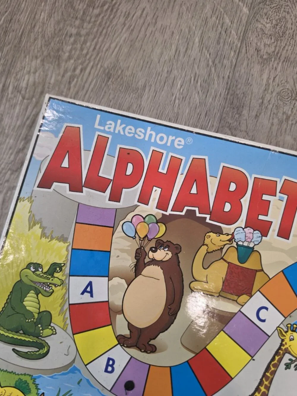 Alphabet Adventure Board Game By Lakeshore For Kids Ages 3+ Learn Letters